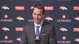 (2016) Peyton Manning FULL Retirement Announcement Ceremony | ESPN Throwback