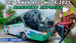 Lawan Arus Mudik H - 4 Lebaran ! Trip Mudik Bareng Bus Bandung Express Solo - Bandung Part 1