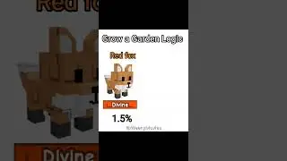 Red Fox Vs Mimic Octopus Rarety?!? 🥴 | Grow a Garden