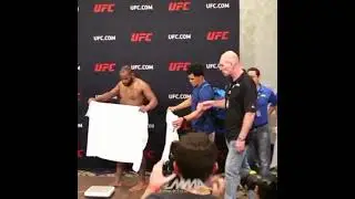 Daniel cormier's controversial towel gate incident