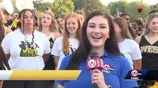 KMBC9 Features Shawnee Mission West Band on August 26, 2024