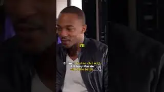 Eminem DISSED Anthony Mackie on 8 Mile Final Battle #eminem #rap #captainamerica #anthonymackie