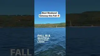Best Weekend Getaway this Fall - Finger Lakes, New York #hiking #waterfalls #newyork #weekendtrip