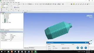 Non linear Analysis for pesticide bottle in Ansys Workbench