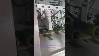 Automatic length determination, safe and efficient, wood cutting saw