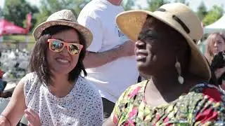 1000DjembeFola at Afrofest - Record Setting Attempt - World's Largest Djembe Drum Circle Ensemble