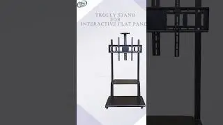 | Trolly Stand For Interactive Flat Panel | #accessories