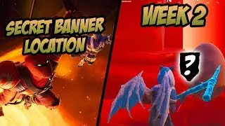 SEASON 8, WEEK 2 | *SECRET* Banner Location! (Free Banner) - Fortnite
