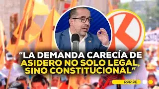 Abogado de Fuerza Popular explica fallo del Poder Judicial #ADNRPP