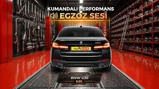 BMW G30 5.20 KUMANDALI PERFORMANS EGZOZSEPETİ KİTİ 👊 #bmwg30 #varex #varexegzoz #egzoz #egzozsepeti