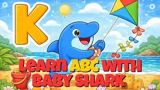 Learn ABC with Baby Shark 🦈🔤 | Alphabet Song A to Z | Phonics for Kids | BoboBeans – Nursery Rhymes