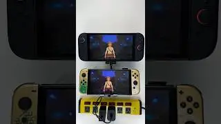 Switch 2 Zelda Comparison #switch2 #switch #oled #zelda
