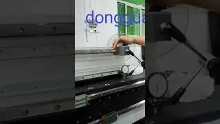 cutting machine table flatness measureing