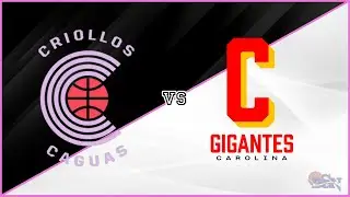 BSN | Criollos de Caguas vs Gigantes de Carolina #SomosLaPresion 🫀