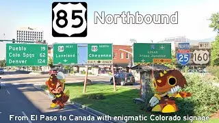Control Cities on US 85 Northbound: A Rural Rocky Mountain Pendulum