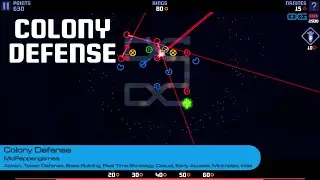 Colony Defense: Minimalist Tower Defense (Gameplay)