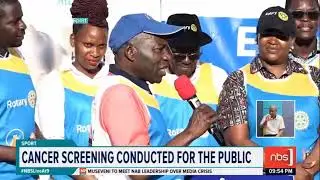 The Entebbe Corridor Rotary Cancer Run Launch