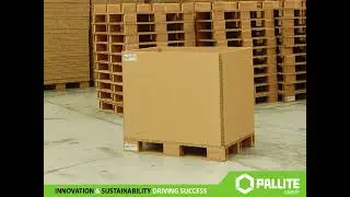 PALLITE Forti casse di spedizione palletizzata ISPM 15 esente