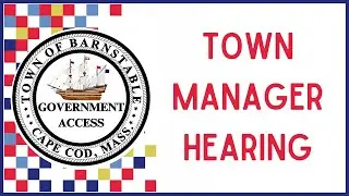 2025 Town Manager Calendar Year Fee Hearing 11-13-2025