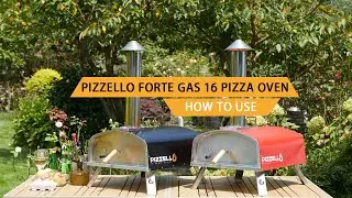 Pizzello Forte Gas 16 - Outdoor Pizza Oven Propane & Wood