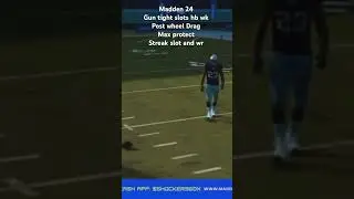 Insane! Money play! Madden 24 #madden24 #football #maddengaming #glitch #glitches #moneyplay