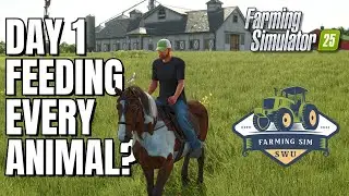 Farming Simulator 25 &ndash; Alma Missouri &ndash; Day 1 Full Tour + First Harvest