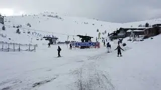 Kartalkaya Kayak Merkezi'nde Yürüyüş -4K- Çam Çukuru Pisti- Muhteşem Kış Manzarası