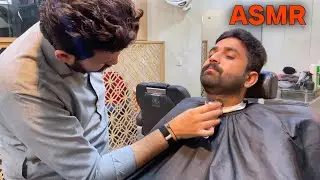 Relaxing ASMR Beard Trim ✂ | Deep Sleep Triggering Barber Sounds