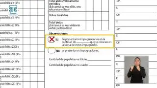 5/10 | Conteo y Escrutinio | ¿Cómo llenar el Acta Final de Cierre y Escrutinio?