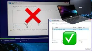 Новый ноутбук ASUS не видит диск SSD / не устанавливается Windows (2025)