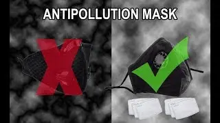 Защитная маска для лица от загрязнений с угольным фильтром (примите правильное решение перед покупкой)