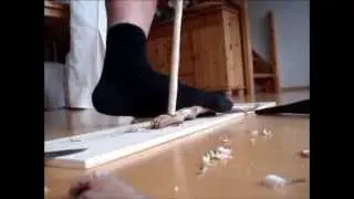 Handdrill, Feuer bohren &uuml;ben
