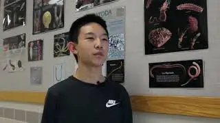High School senior student Ryan Liu creates a Biology book