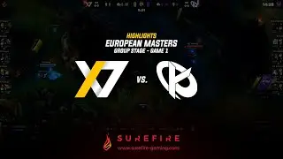 X7 Voice Comms | X7 Esports vs. Karmine Corp | Game 1 EU Masters Group Stage