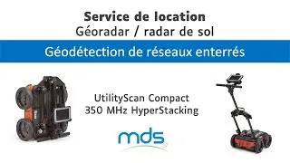 Louer un G&eacute;oradar - UtilityScan Compact - GSSI