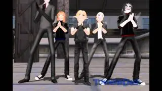 [MMDXCreepypasta] Jeff the killer,BEN DROWNED,Eyeless Jack and Slenderman - BAD
