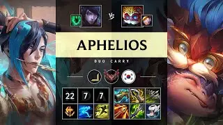 Aphelios ADC vs Heimerdinger - KR Grandmaster Patch 25.18