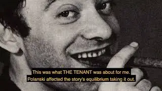 The Tenant (1976) - Interview With Writer Roland Topor 1980
