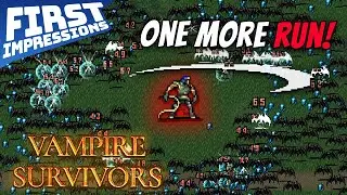 Vampire Survivors - Become The Bullet Hell! - Steam First Impressions