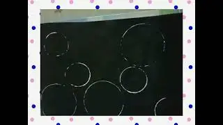how to draw bubble painting 🎨💞🥰