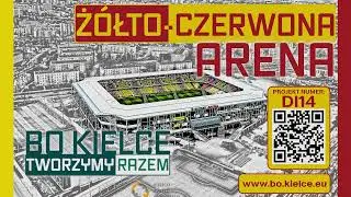 Ż&oacute;łto-Czerwona Arena projekt DI14