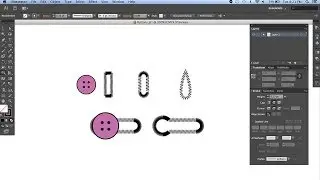 Creating buttonholes in Illustrator