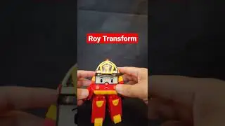 Roy Robot Transform #toys #toysforkids #robocarpoli #robocarroy #shorts