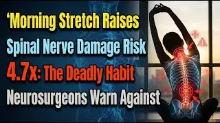 Morning Stretch Raises Spinal Nerve Damage Risk 4 7x, The Deadly Habit Neurosurgeons Warn Against