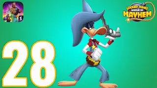 Looney Tunes World of Mayhem - Gameplay Walkthrough Part 28 - Western Type Hero 8-7 (iOS, Android).
