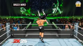 BROCK LESNAR WINS ROYAL RUMBLE! 😱 | WWE 2K26 Royal Rumble Match