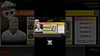 DLS 25 : Paul Gascoigne special player rating card 😵 #dls_2025 #shorts