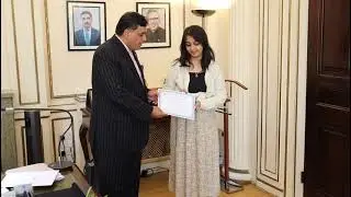 Pakistan envoy presents `Certificate of Appreciation&rsquo; to exceptional GCSE achiever Mahnoor Cheema