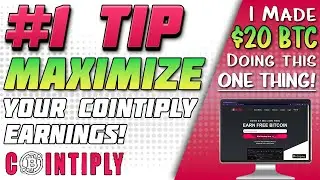 🔥 MAXIMIZE YOUR COINTIPLY 💵 EARNINGS 💵 🔥 MAKE SURE YOU'RE DOING THIS! I MADE $20 PASSIVE INCOME!!