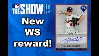 New Craig Kimbrel WS Reward! MLB 19 News